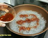 Hình bước làm 4 của món Miến xào cay 비빔당면