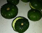 Foto del paso 1 de la receta: Zapallitos rellenos gratinados