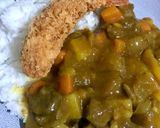 Foto langkah ke 9 dari resep Beef Curry / Kari / Kare Sapi dengan Ebi Furai / Udang Goreng.