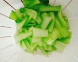 Hình bước làm 2 của món Cải thìa xào ngon
