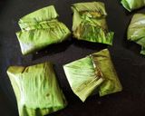A picture of step 9 of Green paneer parcel.