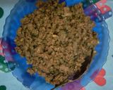A picture of step 5 of Kheema chapati(minced meat chapati recipe).