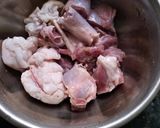 A picture of step 1 of Bengali Style Mutton Kalia.
