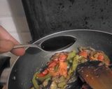 A picture of step 6 of Chilli Paneer.