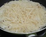 Foto langkah ke 3 dari resep Spaghetti carbonara dengan chicken katsu.