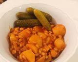 A picture of step 4 of Potato stew with pearl barley.