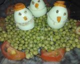 Foto del paso 7 de la receta: Huevos relleno para navidad 🐣