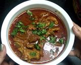 A picture of step 7 of Resturant style special punjabi mutton curry.