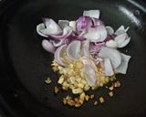 A picture of step 2 of Mongolian Chicken.