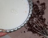 A picture of step 4 of Cocoa cake😋.