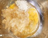A picture of step 1 of Chocolate Banana Pancakes.