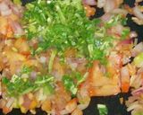 A picture of step 3 of Loaded Cheesy nachos.