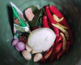 Foto langkah ke 1 dari resep Lodeh Terong, Kacang Panjang.