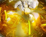 Hình bước làm 2 của món Bánh Canh Bột Xắt Giò Heo