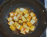 A picture of step 1 of Creamy Spanish paneer.