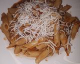 Húsos penne 🍅🥕🍝 recept fázis 8 fotója