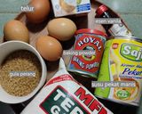 Gambar langkah 1 resipi Apam Susu.