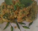 Foto langkah ke 3 dari resep Oncom Goreng kemangi Kriuk.