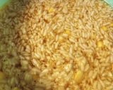 A picture of step 1 of Rice with Stuff.