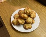 Fokhagymás - sajtos pogácsa recept fázis 3 fotója