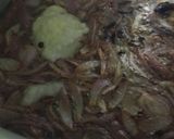 A picture of step 2 of Turnip Chicken.