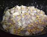 A picture of step 3 of Crockpot hamburger hash.