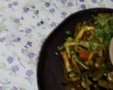 A picture of step 5 of Khandesh special Green chilli thecha (mirchicha thecha/kharda).