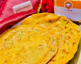 A picture of step 9 of Gram flour Pancake / Baisan Chilla / Baisan Roti.