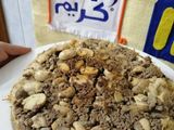 برغل بالفطر واللحم