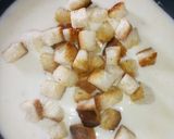 Fokhagyma krémleves recept fázis 4 fotója