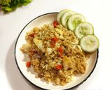 Foto langkah ke 4 dari resep Nasi Goreng Ebi (Versi Bumbu Iris).