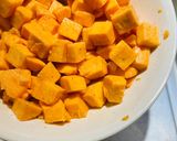 A picture of step 2 of Air Fried Sweet Potatoes.