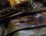 Foto langkah ke 5 dari resep Pepes ikan kembung daun singkong.