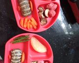 Hình bước làm 3 của món Cà tím nhồi thịt lồng đèn_Blw