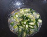 Foto langkah ke 6 dari resep Oseng Cumi Asin Pete.