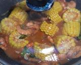 Foto langkah ke 5 dari resep Cumi Udang Saus Padang.