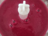 Helado de remolacha vegano