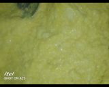 A picture of step 3 of Egg and bread halwa.