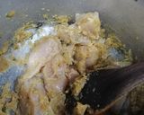 A picture of step 4 of Maharaja chicken.