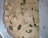 A picture of step 4 of Cheese garlic bread (without yeast).