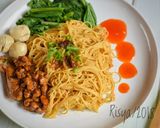 Foto langkah ke 7 dari resep Mie ayam (mie yamin uleg).