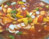 Hình bước làm 3 của món Sườn non xào chua ngọt #giảicứuquảdứa