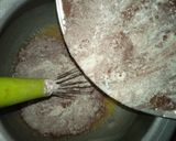 A picture of step 3 of Alaska Brownies 😋😍🥰.