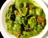 A picture of step 4 of Hariyali Paneer Tikka.
