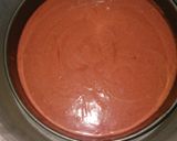 A picture of step 6 of Chocolate Red cake😋.