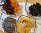 Zabkeksz,aszalt gyümölcsökkel és étcsokival (glutén-és tejmentes) recept fázis 1 fotója