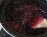 Gambar langkah 2 resipi Homemade Jem Mulberi.