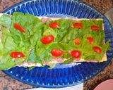 Foto del paso 4 de la receta: Pionono de Atún, lechuga, cherry, aceitunas y huevo.🤗💖💕🙂😊💖🤗💕🙂😉😊🤗