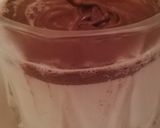 A picture of step 3 of Dalgona mocha.