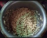 A picture of step 2 of Stuffed Dahi Vada.